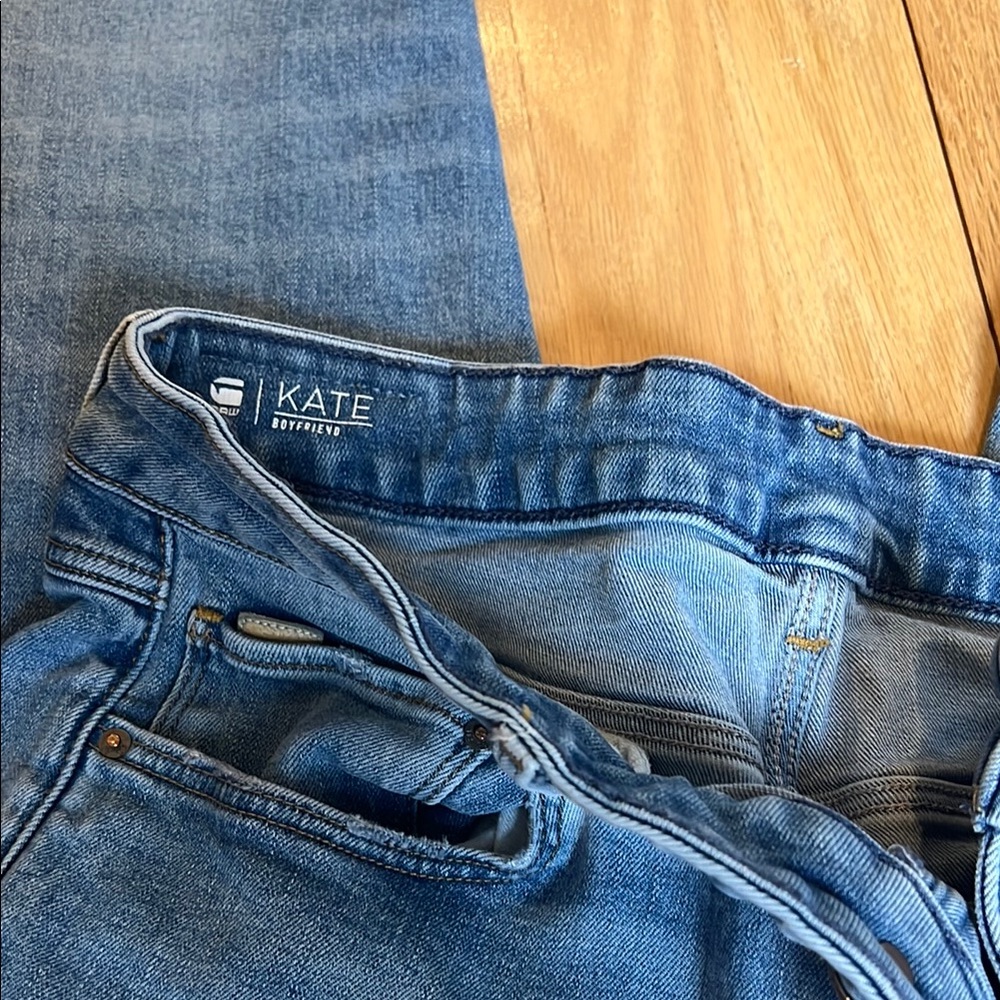 G STAR RAW Kate Women's Blue Boyfriend Jeans